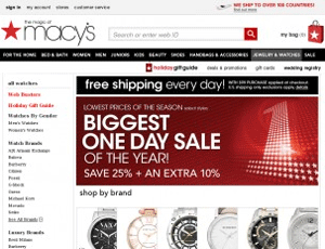 Online shopping best sale with macy's